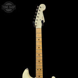 Neck and headstock of Used 1992 Fender Custom Shop Texas Stratocaster 06 of 20 TSS6877.