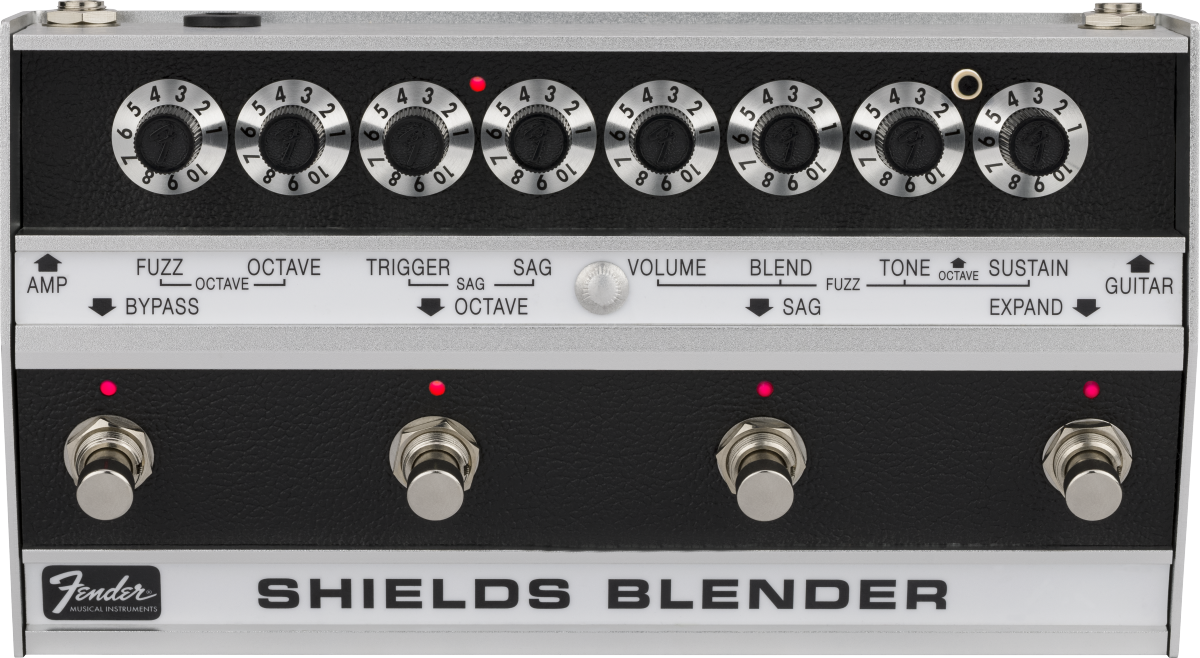 Top down of Fender Shields Blender.