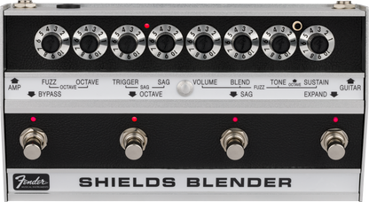 Top down of Fender Shields Blender.