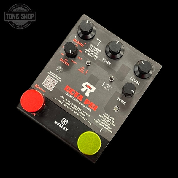 Top of Used Keeley Octa Psi Transfigurating Fuzz.