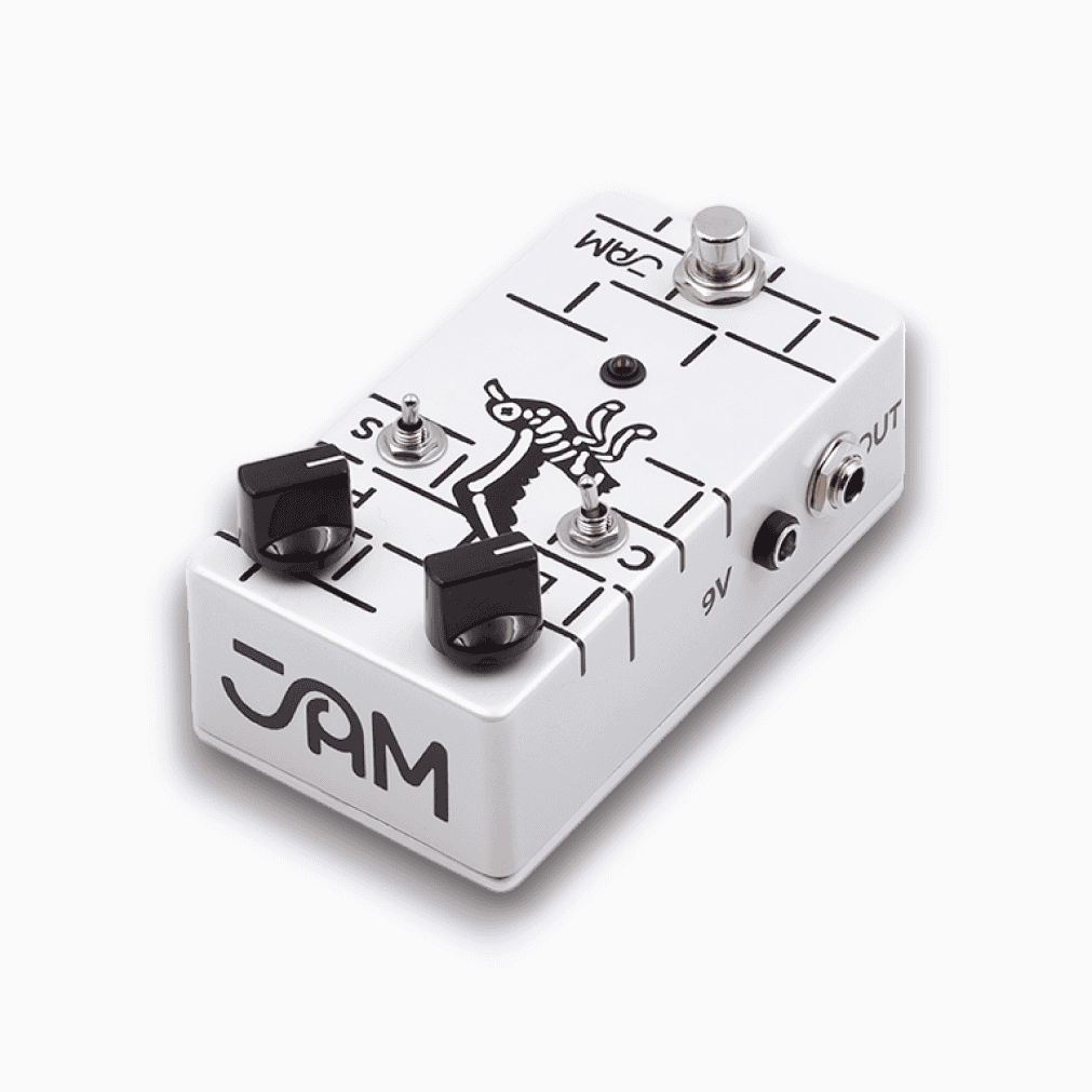 Front right angle of JAM Pedals Seagull.