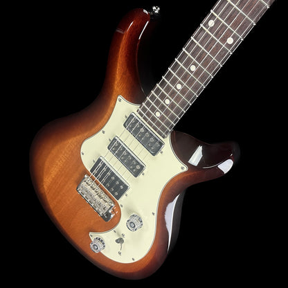 Front angle of Used PRS S2 Studio McCarty Tobacco Burst.