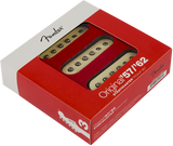 Fender Pure Vintage ’57/’62 Stratocaster Pickup Set in their box.