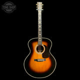 Full frontal of Used 2023 Martin Custom Grand "J" Jumbo Sunburst TFW3239.
