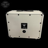 Back of Used EVH 5150 III Cab 1X12 White TSS7652.