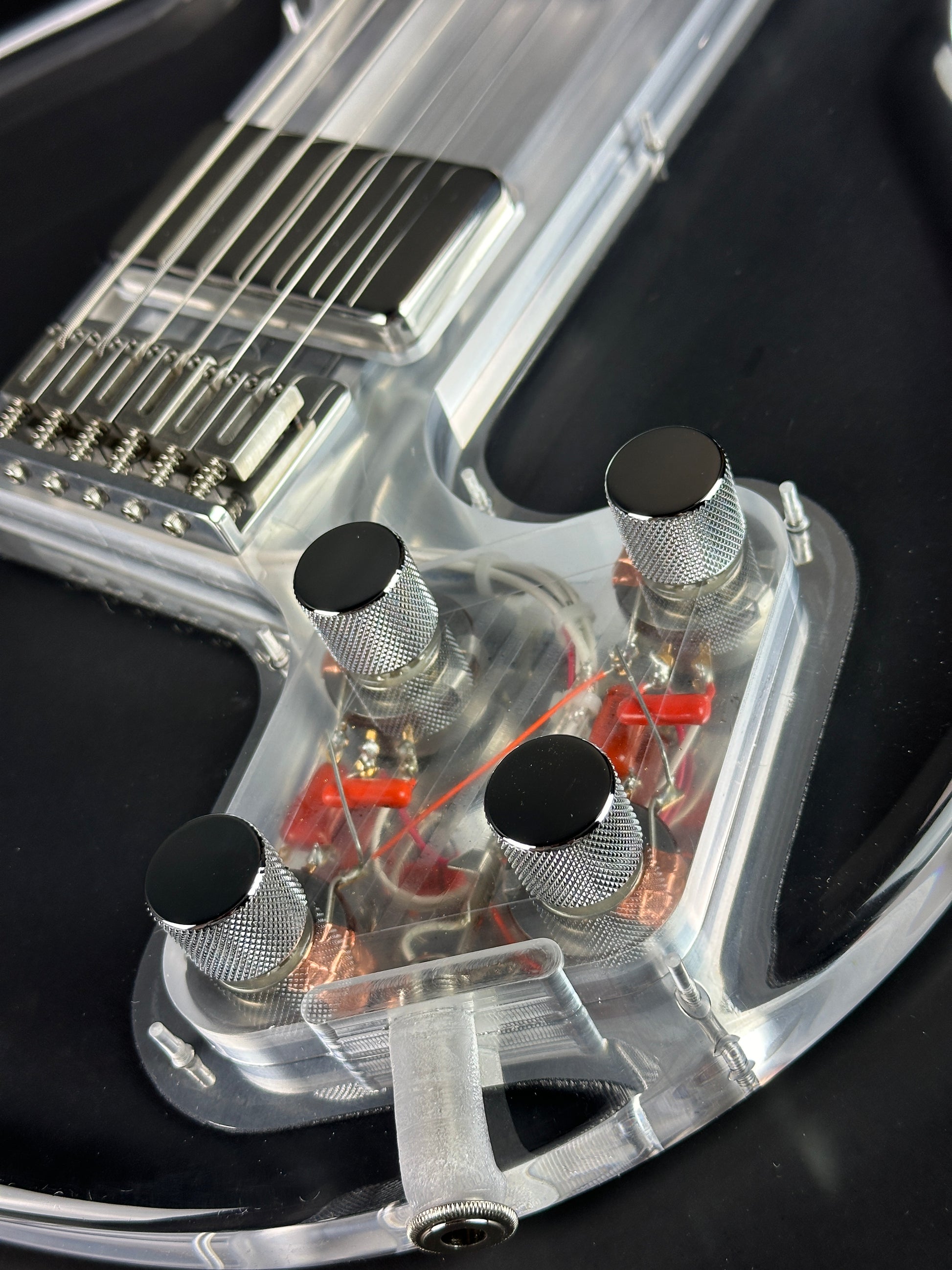Controls of Electrical Guitar Company Aaron Turner Signature.
