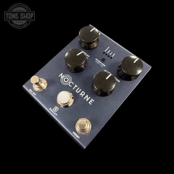 Top of Used Keeley Nocturne Reverb.