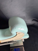 wear/damage on Used 2001 Fender Mark Hoppus Artist Jazz Bass Daphne Blue TSS7698.