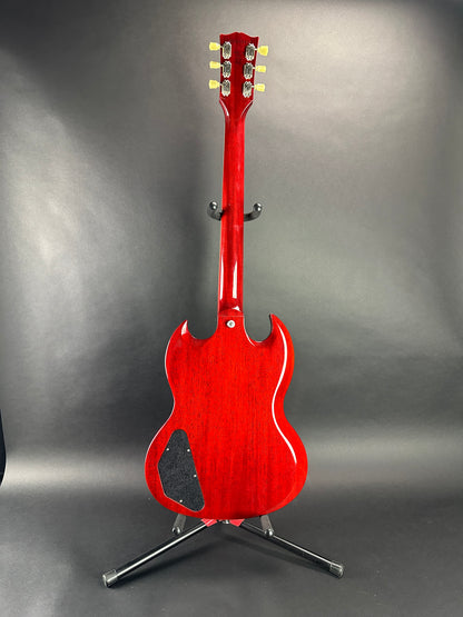 Full back shot of Used 2016 Gibson SG Standard Cherry.