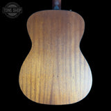 Back of body of Used Fender California Series Monterrey Standard Acoustic Guitar.