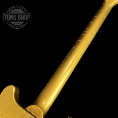 Back of neck of Gibson Custom Shop M2M 1958 Les Paul Junior Doublecut Double Gold Murphy Lab Ultra Light Aged.