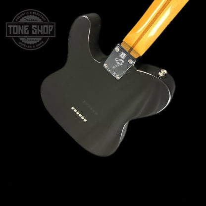 Back angle of Used Fender Vintera II 60's Telecaster Thinline Black.