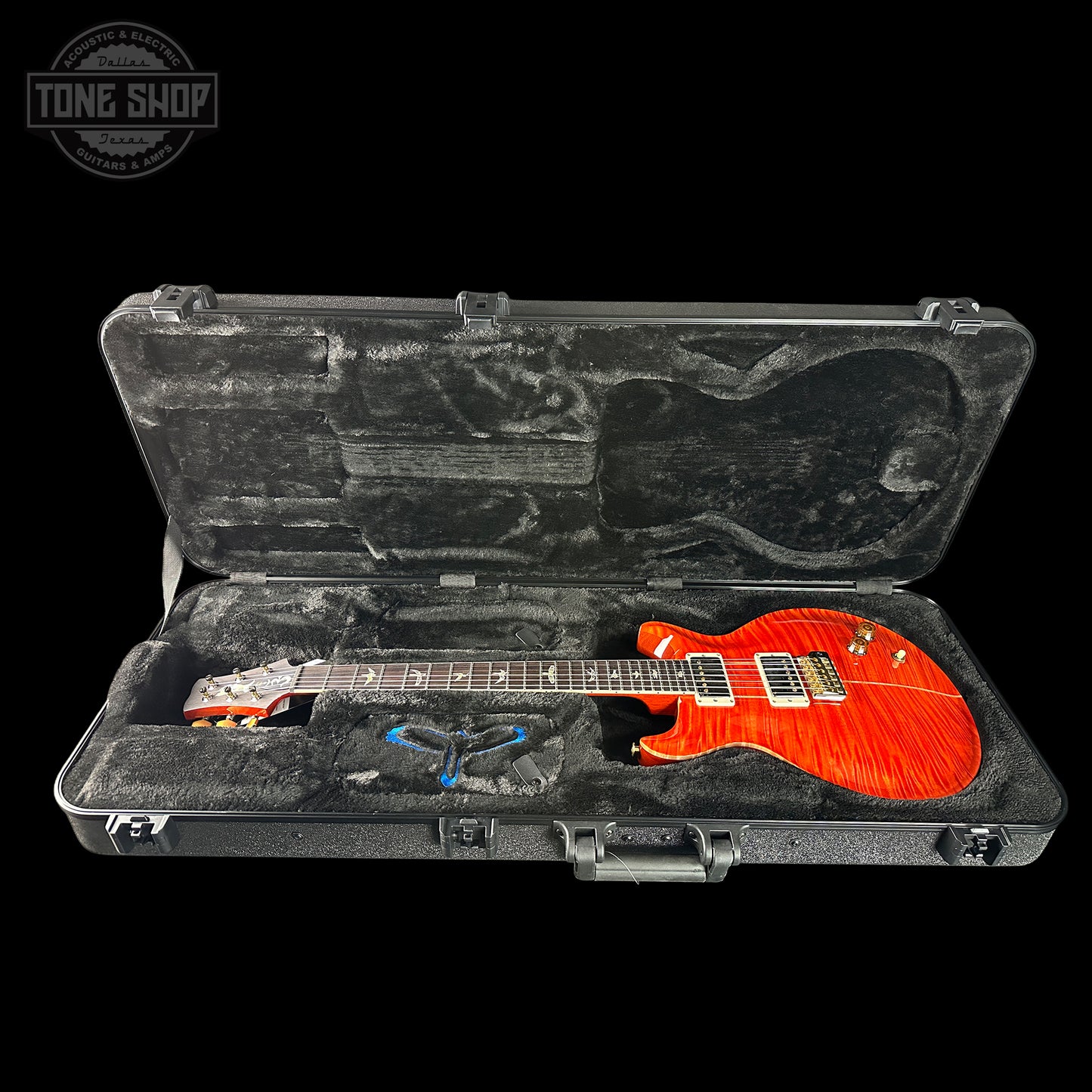 PRS Santana Retro 10 Top Orange w/case