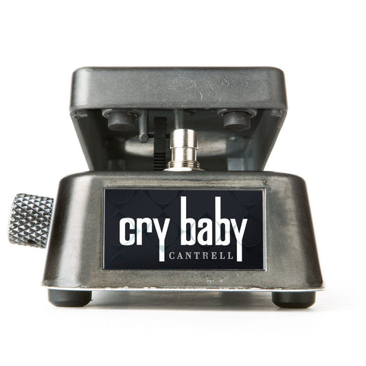 Front of Dunlop JC95B Jerry Cantrell Signature Cry Baby Wah Black.