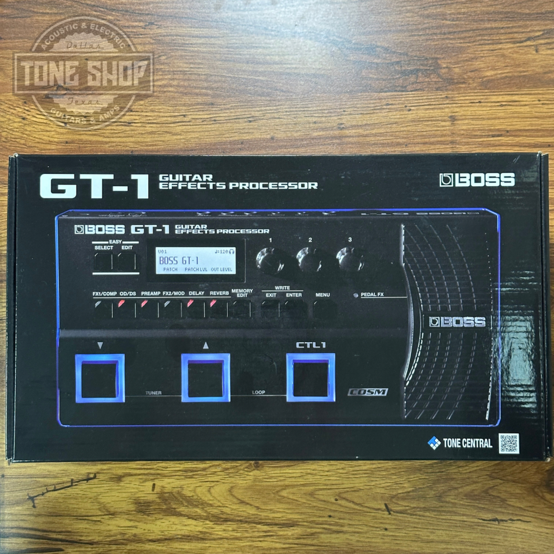 Box for Used Boss GT-1.