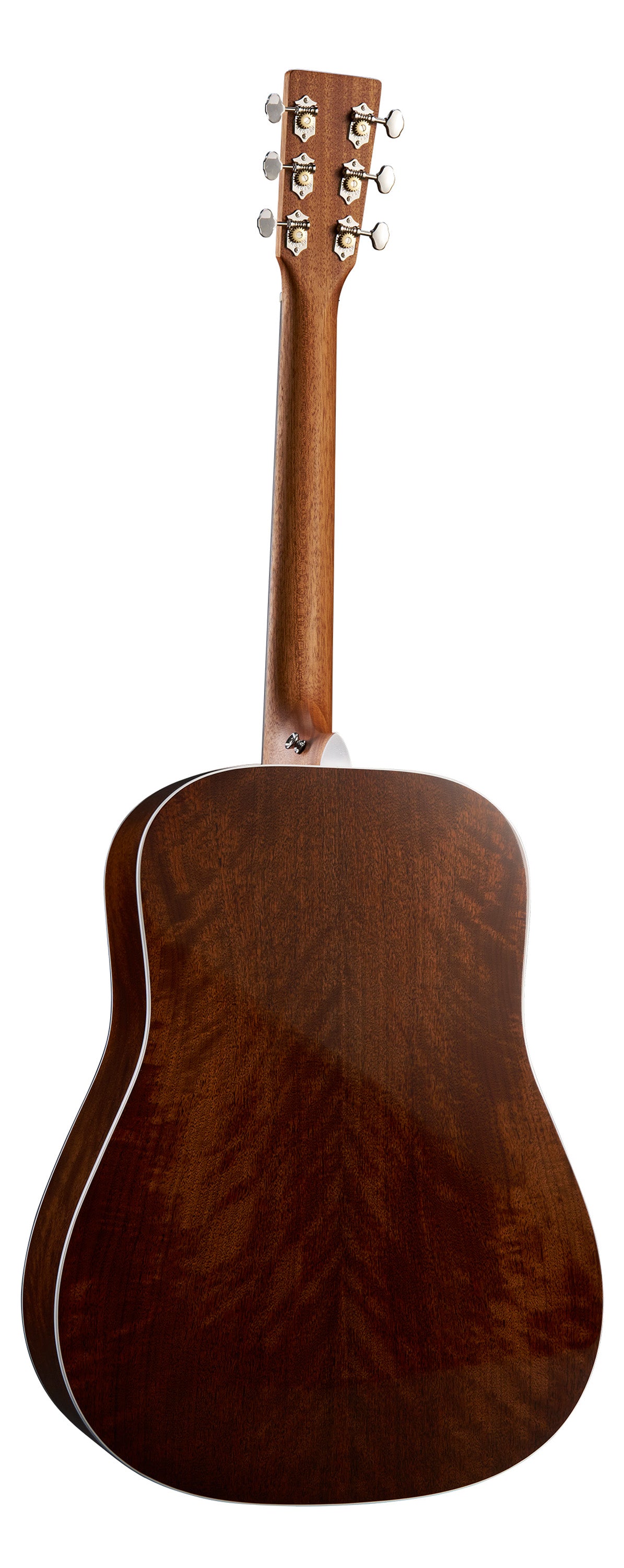 Back of Martin D-13E Retro Walnut.