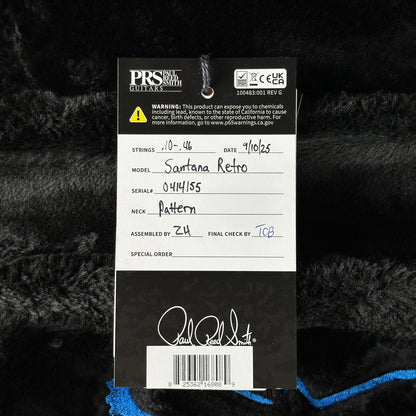 PRS Santana Retro 10 Top Orange w/case