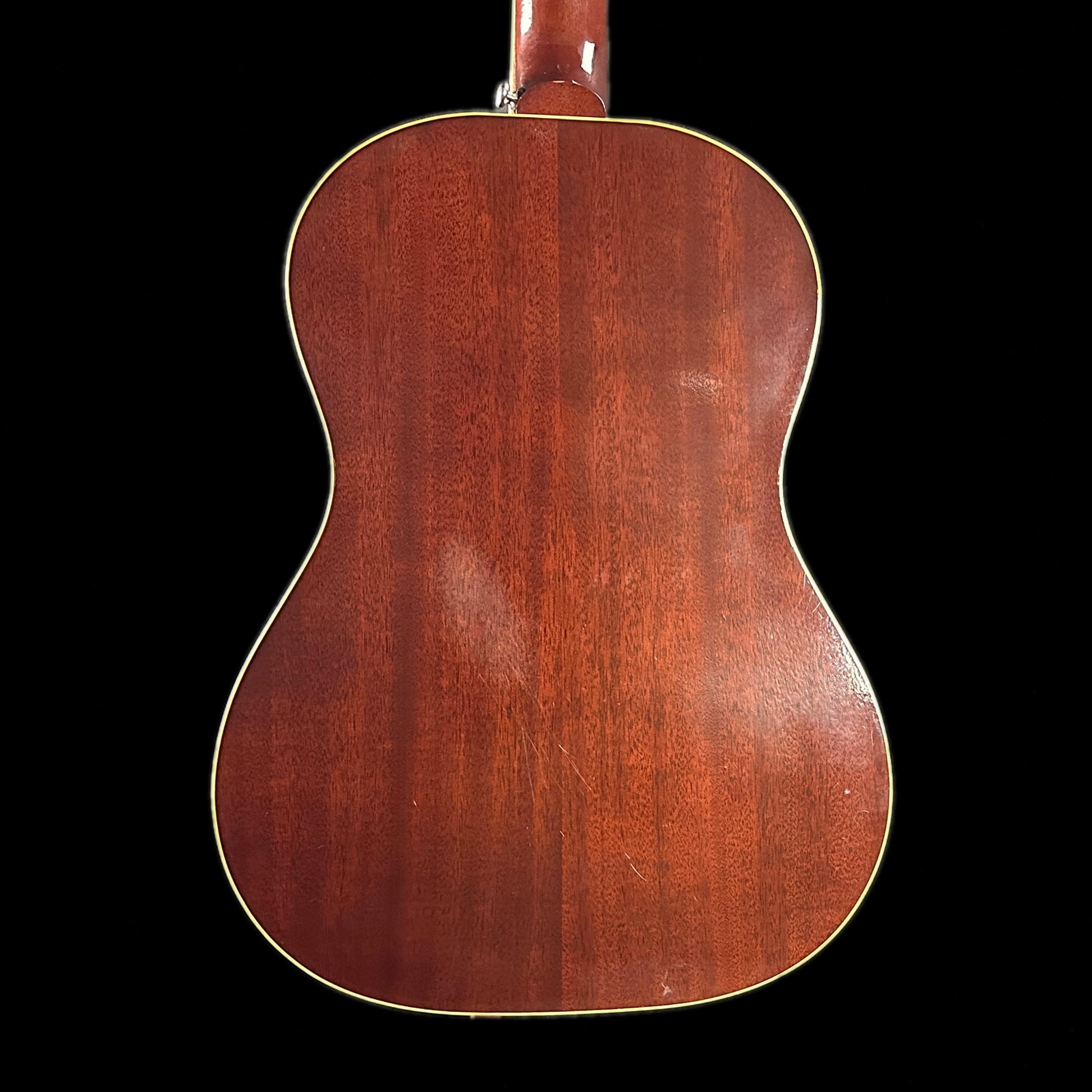 Back of body of Used Gibson 1942 LG2 Banner.