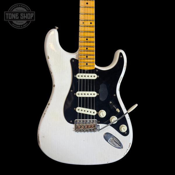 Front of Used Fender Custom Shop Ancho Pablano Stratocaster.