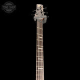 Full frontal of Used Ibanez SRMS805 5 String Multi-Scale Bass Deep Twilight TSS7621.