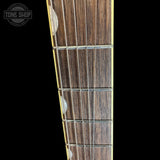 Neck of Used 2021 Gretsch G5622T Center Block Single Barrel Burst.