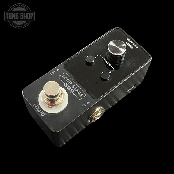 Top of Used Lekato Loop Stage Looper / Tuner Pedal TSS7579.