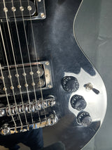 wear/damage on Used Ibanez Art100 Solid Body Black w/Case TSS7738.