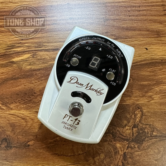 Top of Used Dean Markley PT-13 Tuner.