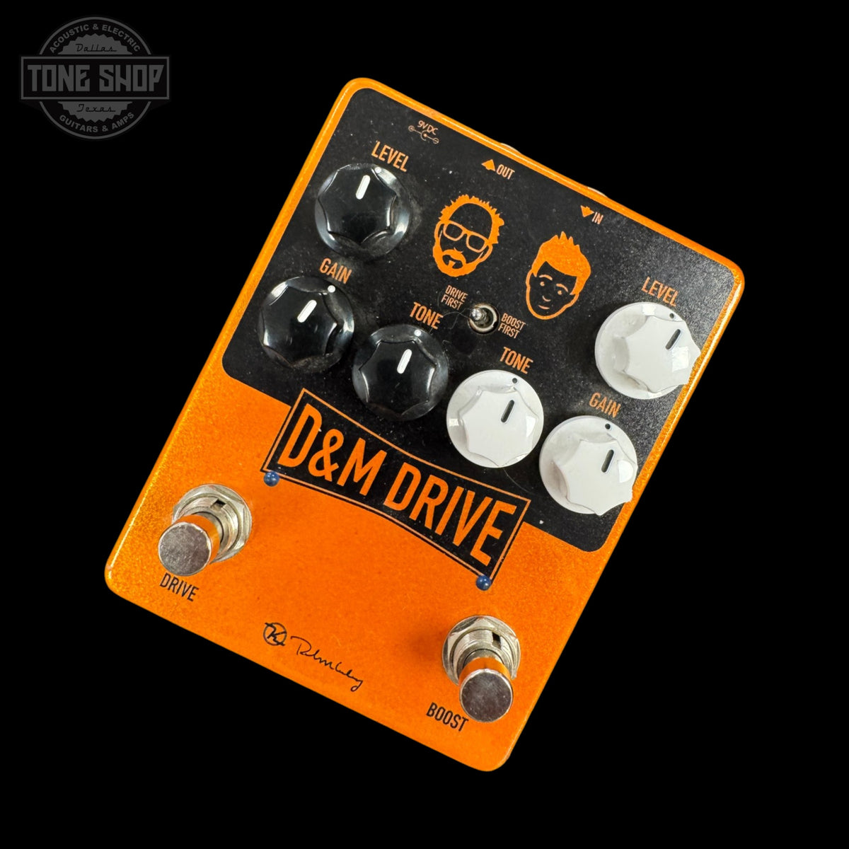 Top of Used Keeley D&M Boost/Overdrive TSS7522.