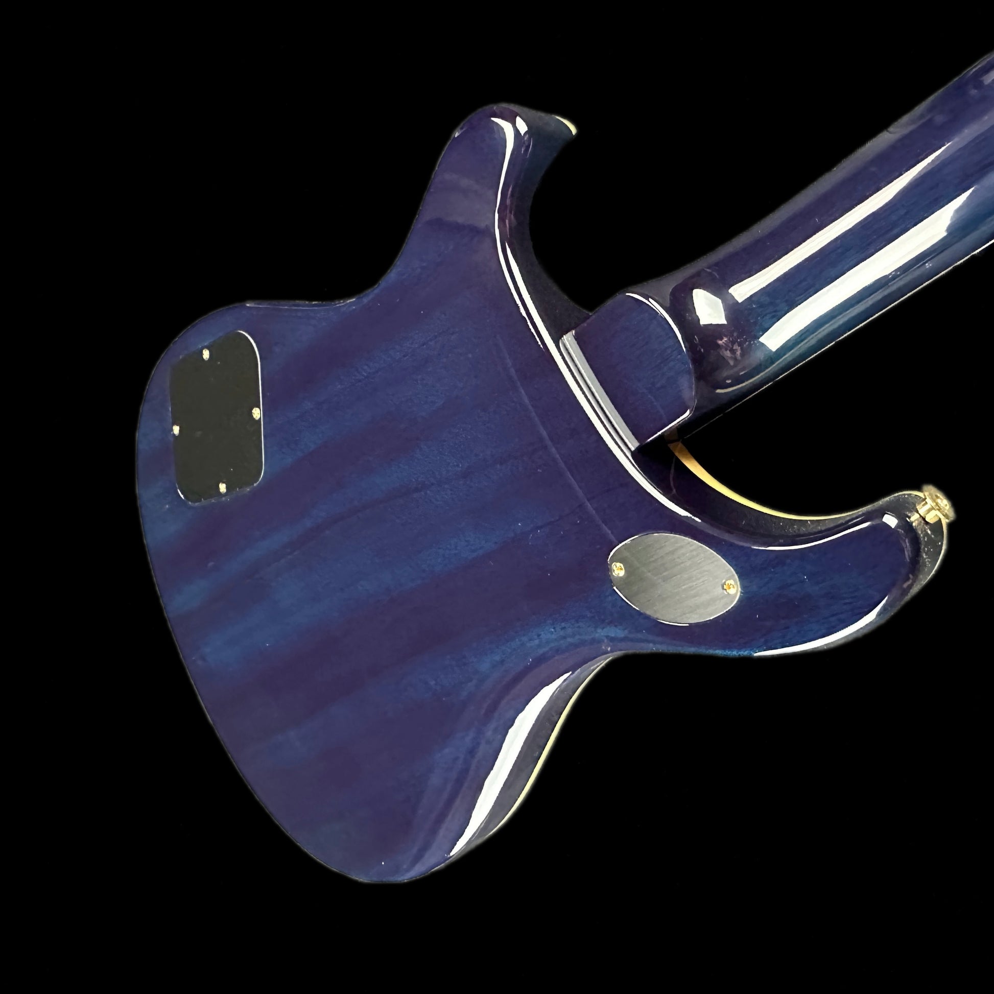 Back angle of PRS Paul Reed Smith McCarty 594 Cobalt Blue 10 Top.