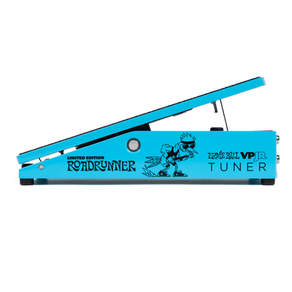 Right side of Ernie Ball VPJR Limited Edition Roadrunner Volume Pedal Junior Tuner.