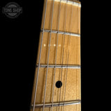 Neck of Used 2016 Fender American Standard LTD Offset Telecaster Olympic White TSS7707.