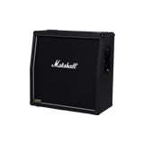 Front right angle of Marshall 1960AV 280W 4x12" Switchable Mono / Stereo Angled Cabinet.