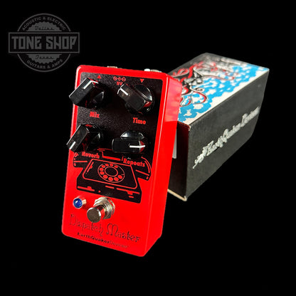 EarthQuaker Devices Dispatch Master V3 Tone Shop Custom Candy Apple Red with box.