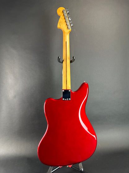 Full back of Used 2012 Fender Pawn Shop Jaguarillo Candy Apple Red.
