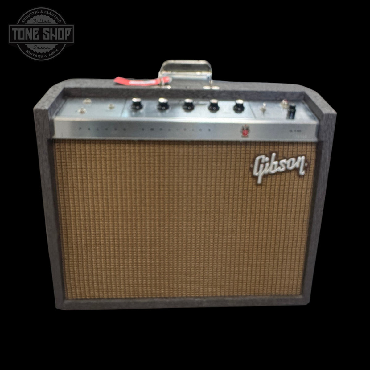 Front of Vintage 1964 Gibson Falcon Combo Guitar Amplifier TSS7179.