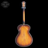 Back of Used Breedlove Legacy Concerto Vintage Sunburst.
