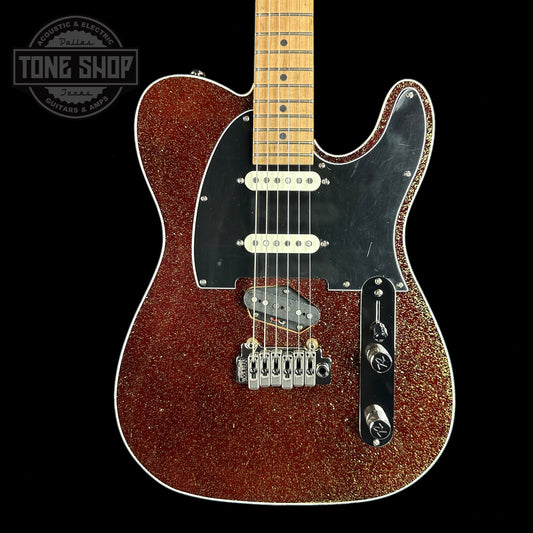 Front of Reverend PA2S Pete Anderson Eastsider S Gloss Root Beer Sparkle Tone Shop Exclusive RM.