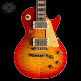 Front of Used 2004 Gibson Custom Shop 1959 Les Paul Standard Cherry Burst.