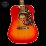 Front of Used 2020 Gibson Hummingbird Standard Heritage Cherry Burst.