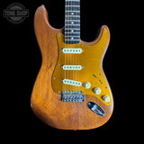 Front of Used Partscaster Mahogany body/WD Neck TSS7456.