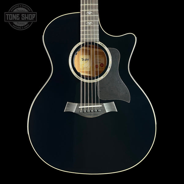 Front of Taylor Prototype 514ce Japan Limited Blacktop.