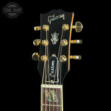 Headstock for Gibson Hummingbird Elegant Koa Honey Burst.