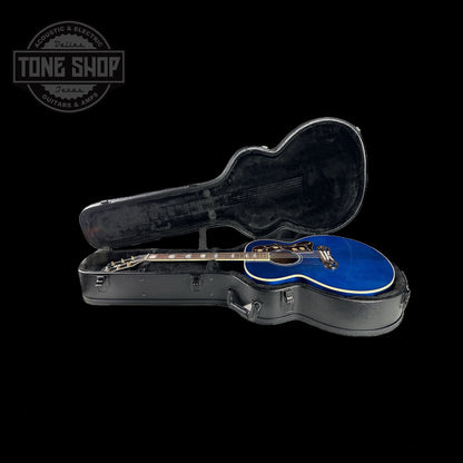 Gibson Custom Shop M2M SJ-200 Standard Viper Blue in case.