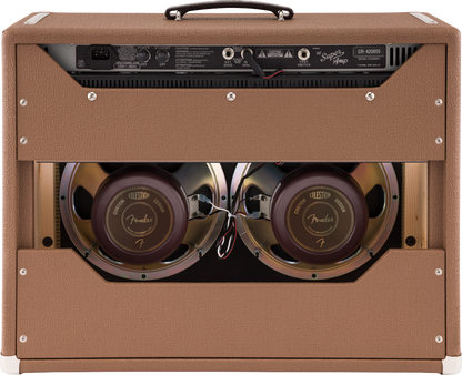 Back of Fender 62 Super Amp 2x10 Combo.