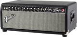 Front left angle of Fender Super Bassman Pro Head Black.