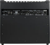 Back of EVH 5150III  Hypersonic 6L6 Black 1x12 Combo Amp.