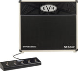 EVH 5150III  Hypersonic 6L6 Ivory 1x12 Combo Amp with footswitch.