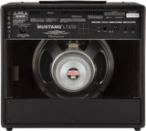 Back of Fender Mustang LTX50 1x12 Combo.