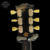 Back of headstock of Used Gibson 2010 Gibson Custom ES-339 HB041M Black.
